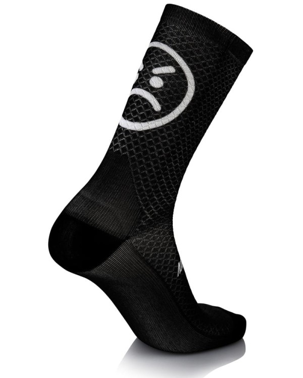 SKARPETKI MB FUN SMILE EVO BLACK L/XL