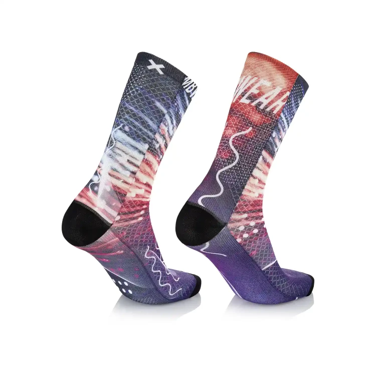 SKARPETKI MB FUN EVO SPEED PINK L/XL