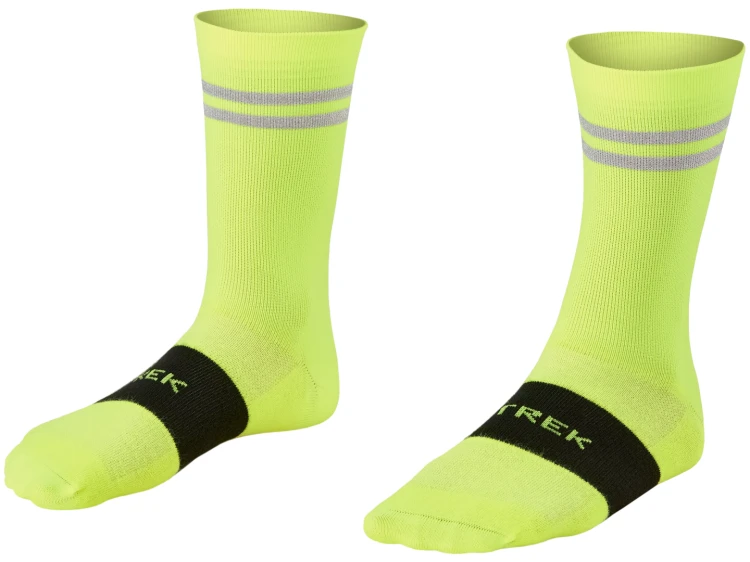 SKARPETKI TREK RACE RAFLECTIVE CREW M (39-41) FLUO