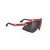 OKULARY RUDY DEFENDER FIRE RED MATTE - SMOKE BLK