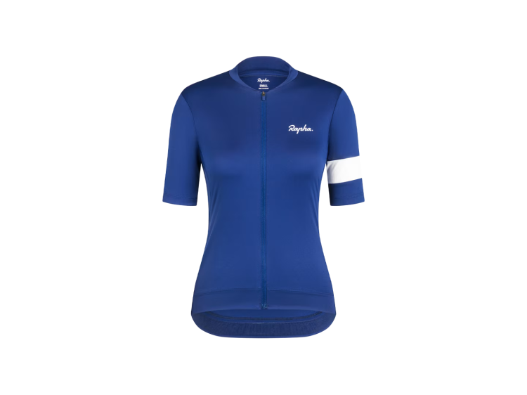DAMSKA KOSZULKA ROWEROWA RAPHA CORE L GRANATOWA