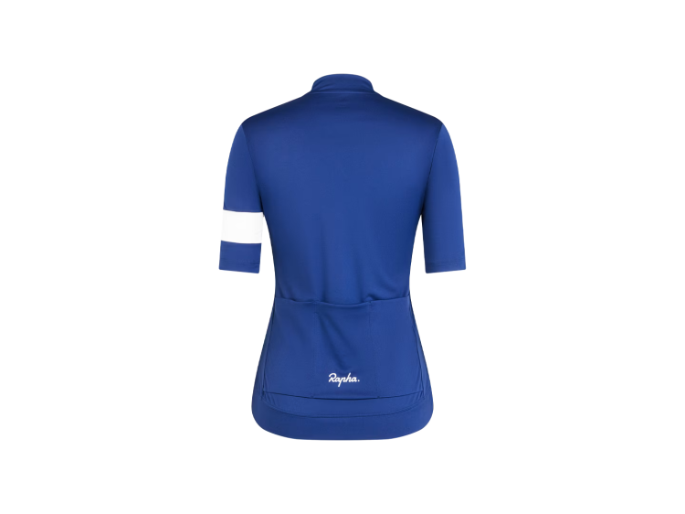 DAMSKA KOSZULKA ROWEROWA RAPHA CORE L GRANATOWA