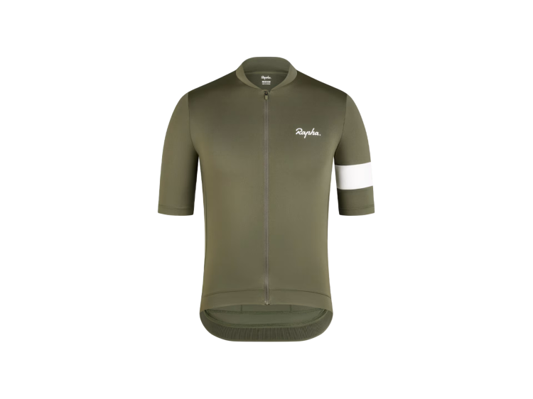 Koszulka rowerowa Rapha Core S oliwkowy