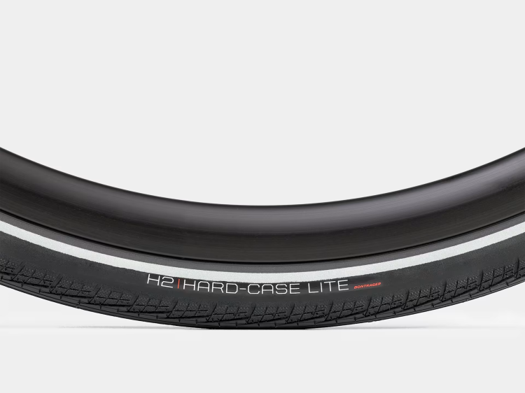 Opona Bontrager H2 Hard Case Lite 700x38c czarna/odblaskowa