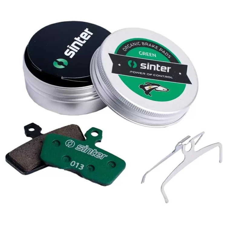 OKŁADZINY HAMULCOWE SINTER AVID, SRAM GREEN