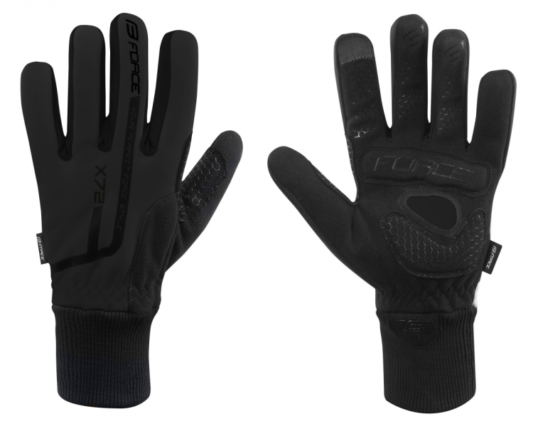 RĘKAWICZKI FORCE X72 L BLACK