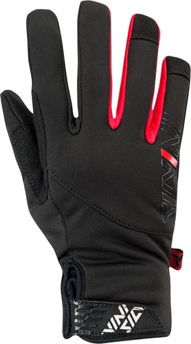 RĘKAWICZKI SILVINI ORTLES BLACK/RED L